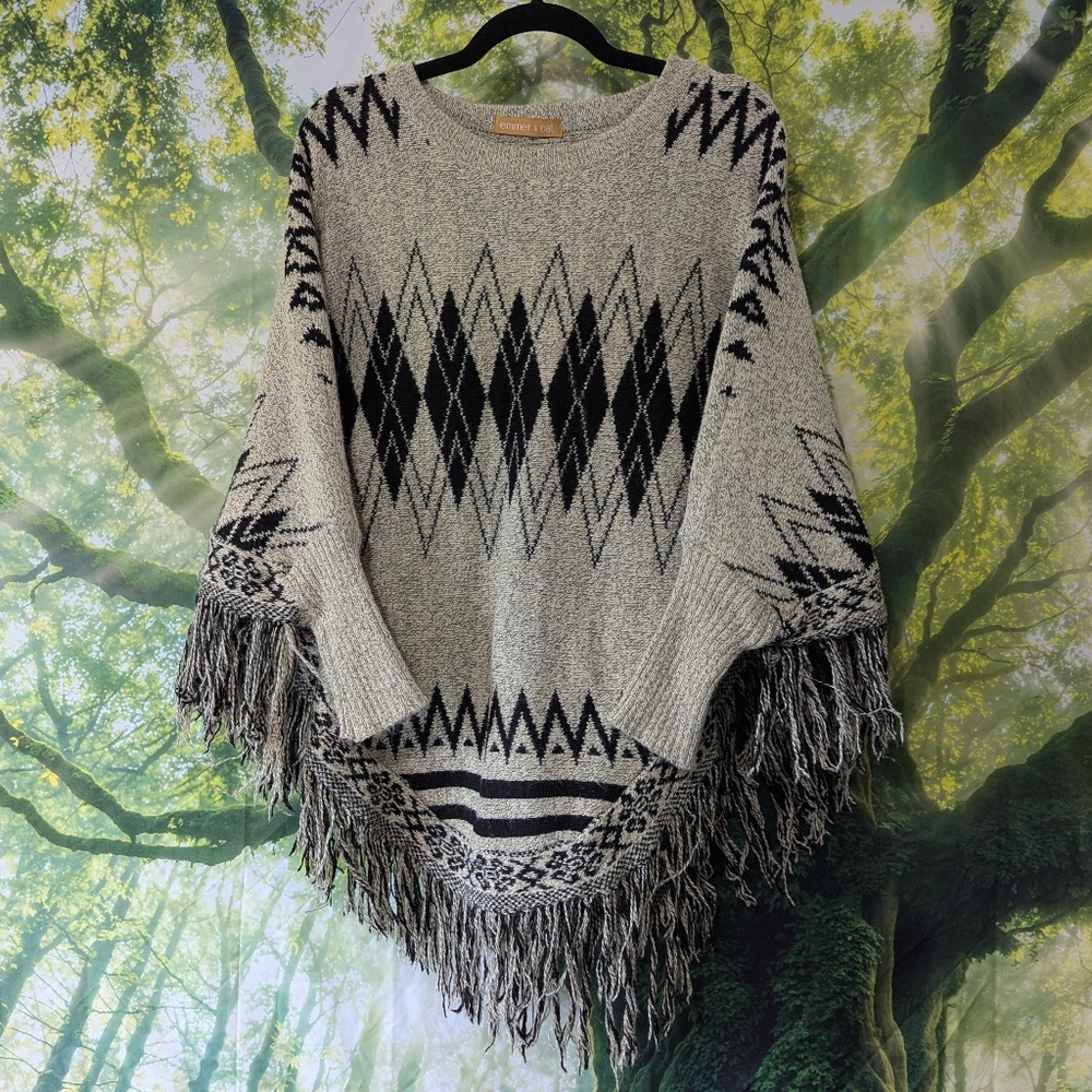 Sweater Poncho